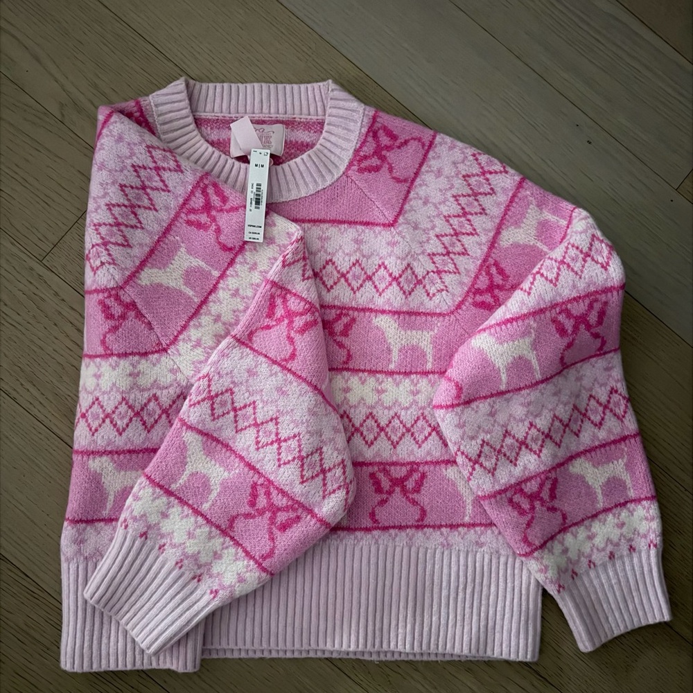 Pink x LoveShackFancy Women's Sweater